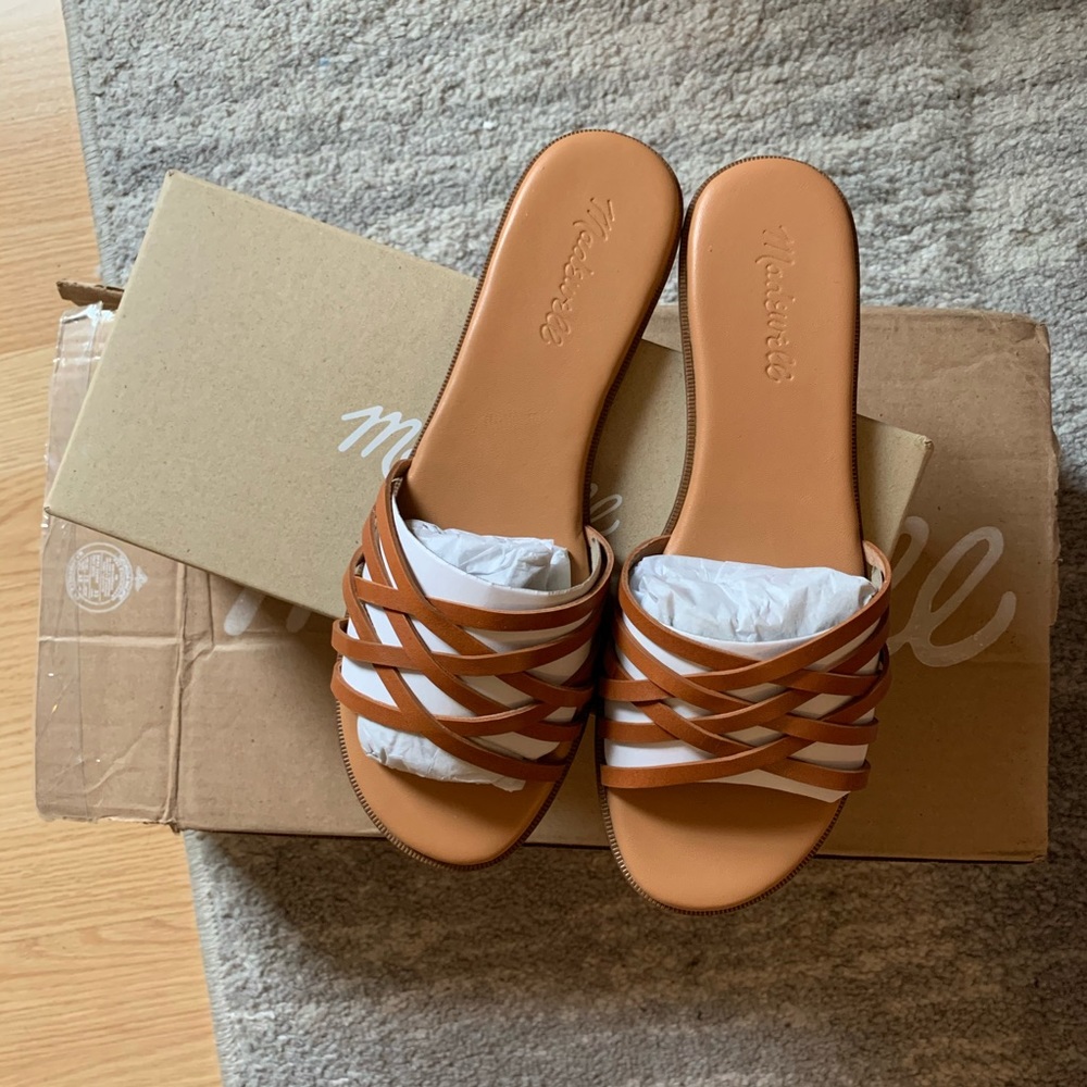 Madewell slippers NWT